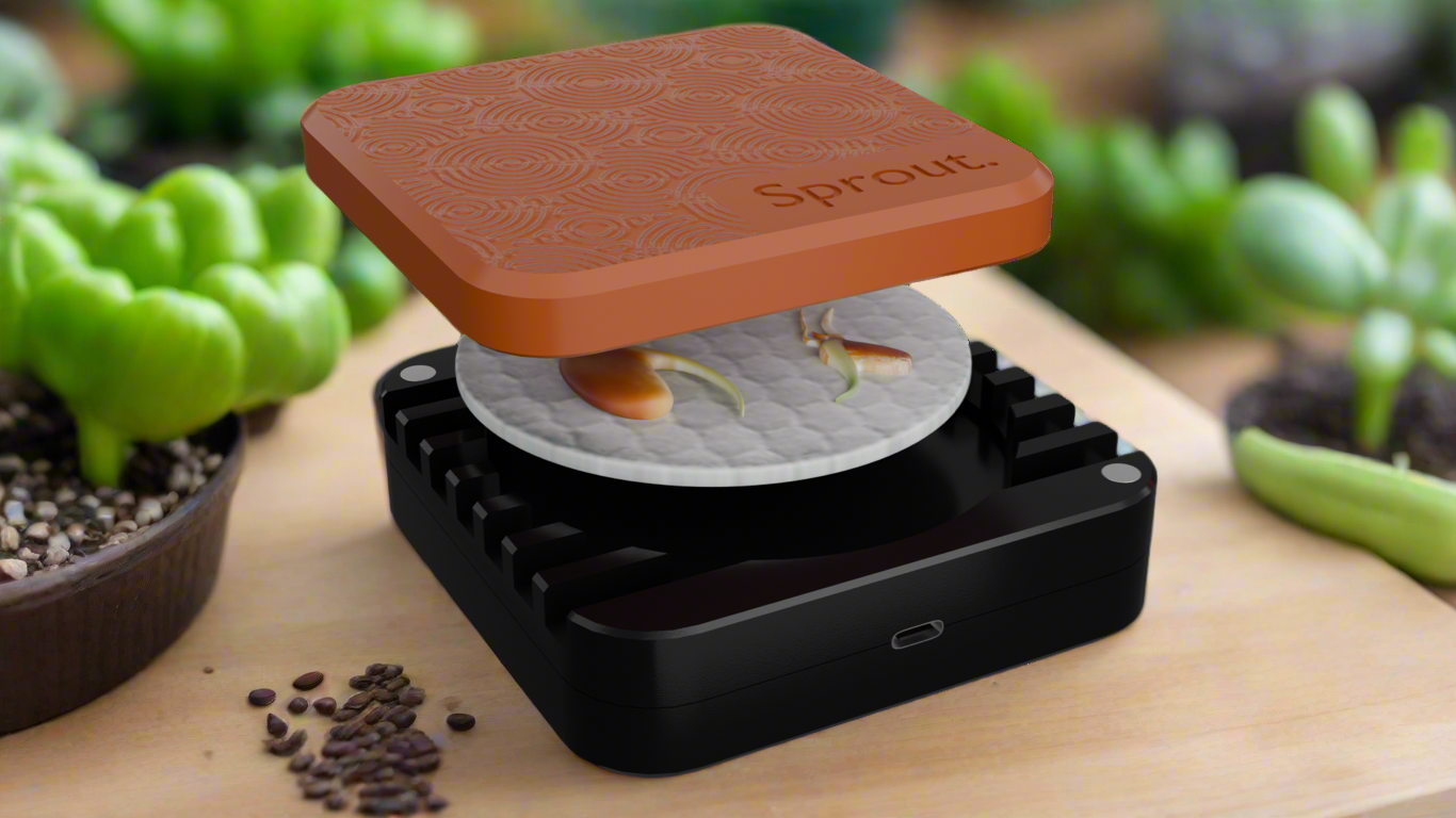 Sprout. Seed Germinator.